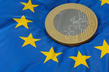 Euro para Avrupa bayrağı