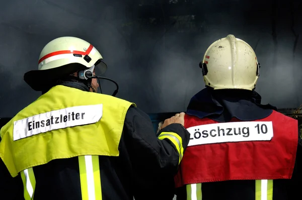 Tovarăşi pompieri — Fotografie, imagine de stoc