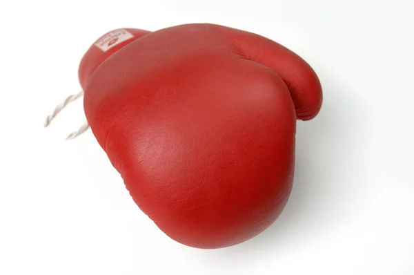 Κόκκινο γάντι πυγμαχίας — Φωτογραφία Αρχείου
