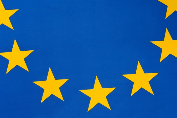Часть европейского флага — стоковое фото