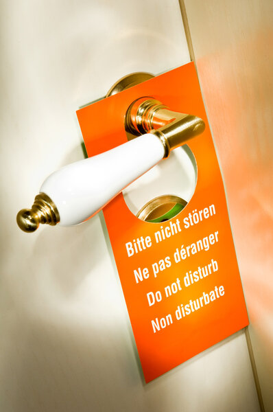 Please do not disturb