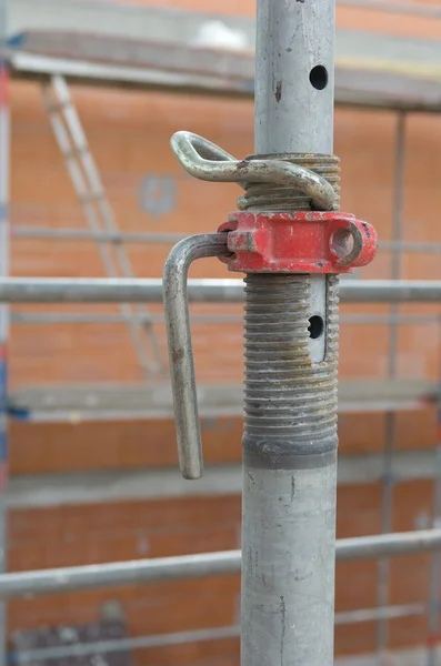 Scaffolding on a construction site — Stock Photo, Image