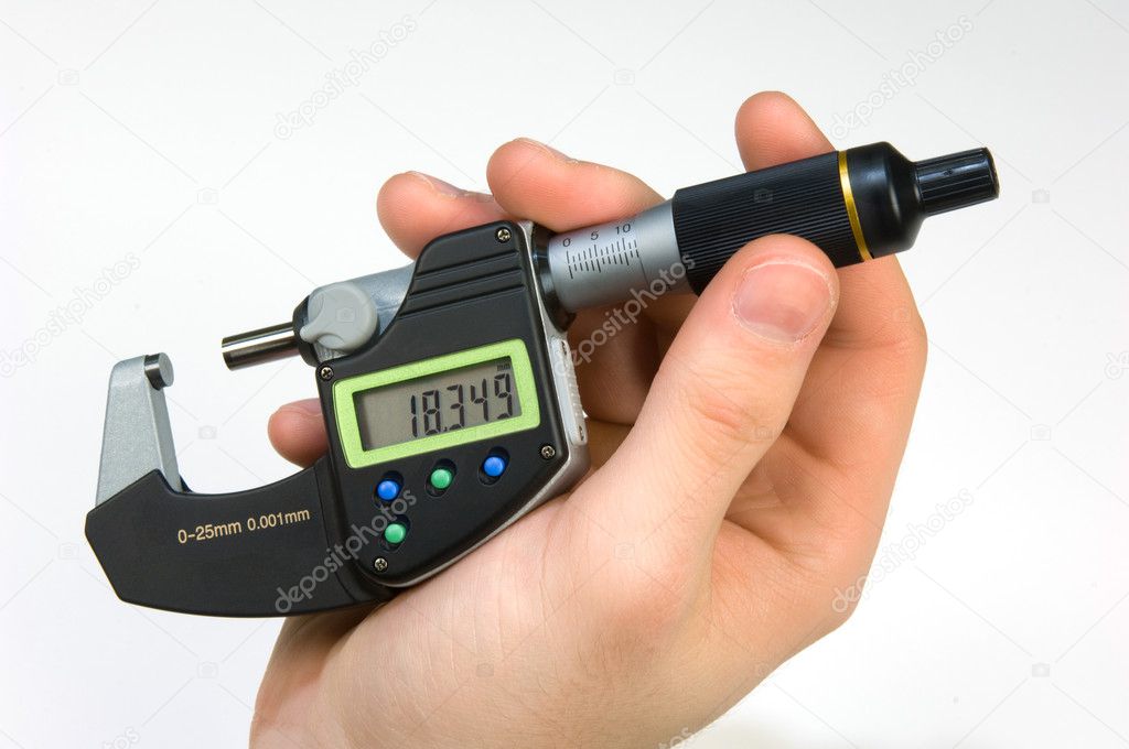 Handling of a micrometer