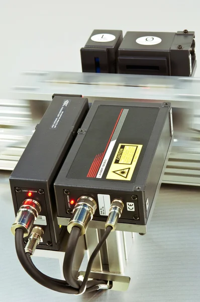 Laser Scan Micrometer — Stock Photo, Image