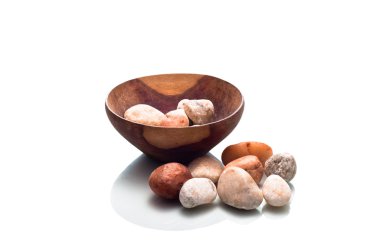 Bowl of Pebbles clipart