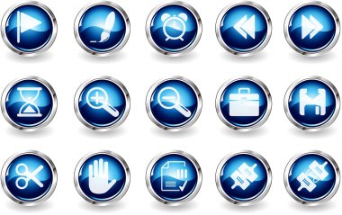 Toolbar and Interface icons clipart