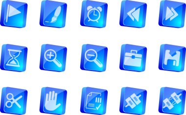 Toolbar and Interface icons clipart