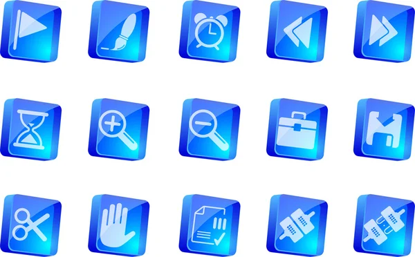 stock vector Toolbar and Interface icons