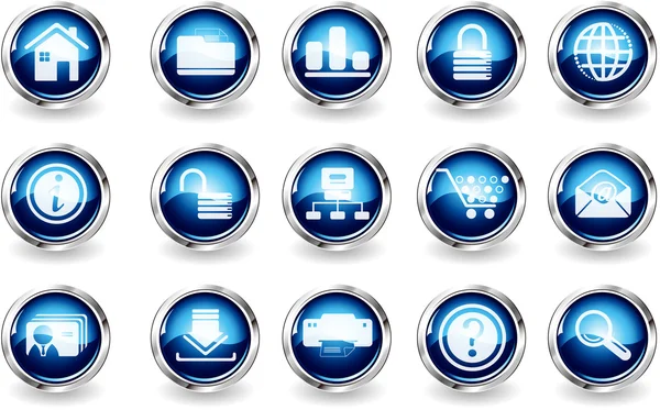 Website and internet icons Stock Illustration