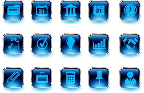 Business icons Stock Illustration
