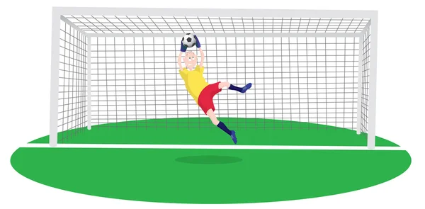 Goalkeeper Stock Vector Image by ©kvasay #3933215