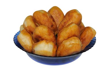 Fried pies - a traditional Russian dish clipart