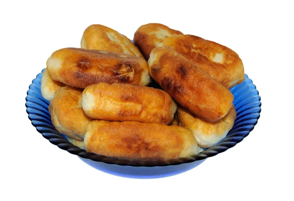 Fried pies - a traditional Russian dish — Stock Photo, Image