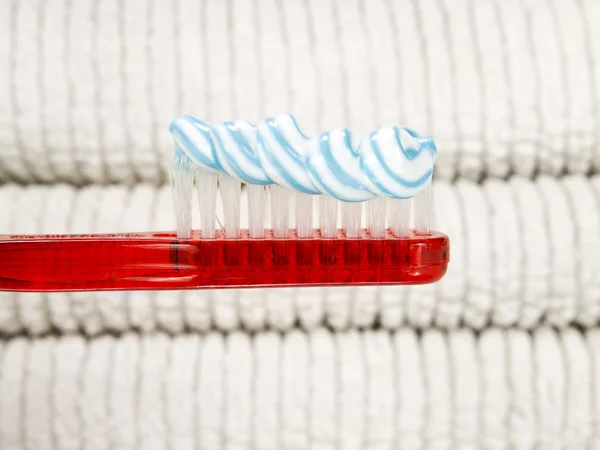 牙膏蠕虫 — 图库照片