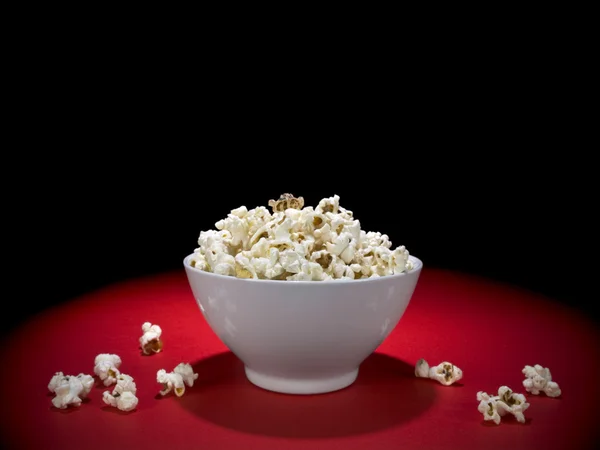 Popcorn kom — Stockfoto