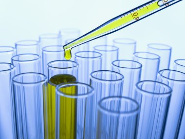 Test tüpleri ve pipette