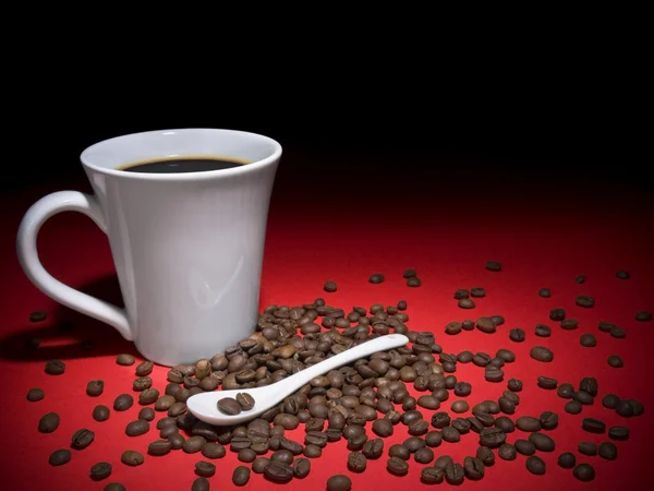 커피와 콩 — 스톡 사진