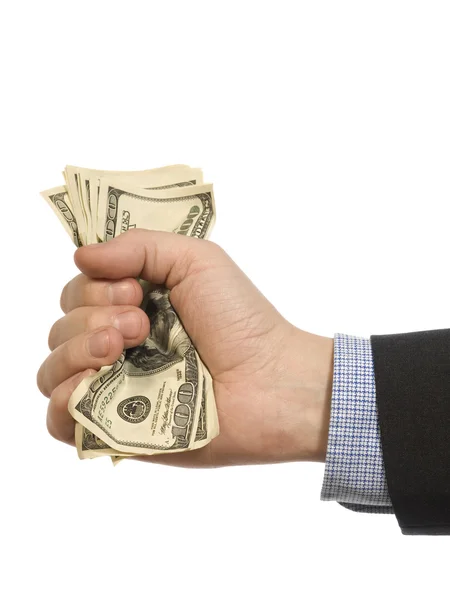 A fistful of dollars — Stock Photo, Image