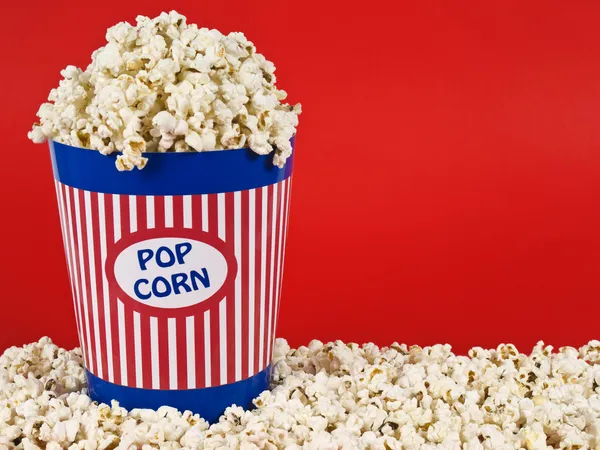 Popcorn bucket — Stock Photo, Image