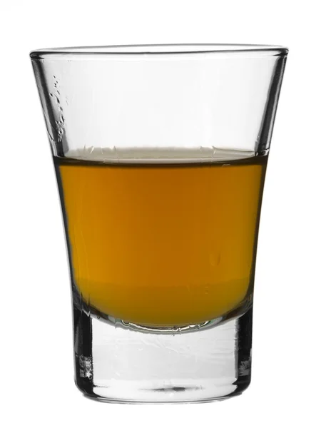 Шот виски. — стоковое фото