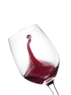 Glass of wine clipart