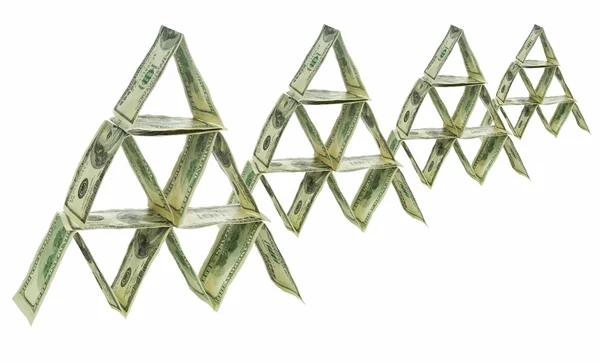 Δολάριο πυραμίδα — Φωτογραφία Αρχείου