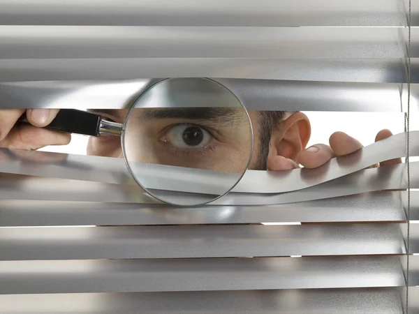 Ακραία peeping tom — Φωτογραφία Αρχείου