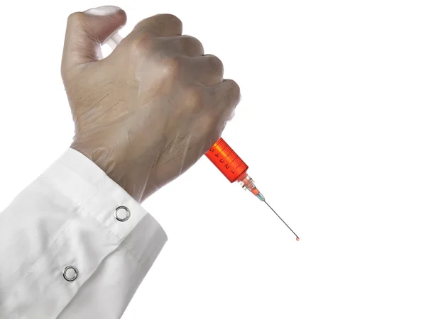 Red injection — Stock Photo, Image