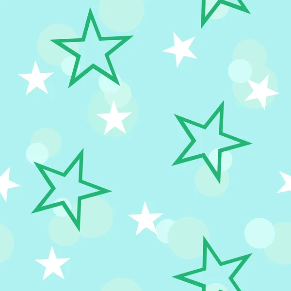 Das Abstrakte Muster Mit Sternen Auf Blauem Hintergrund lizenzfreie Stockillustrationen