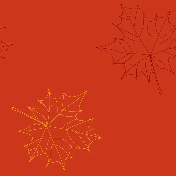 Maple leaves — Stock Vector