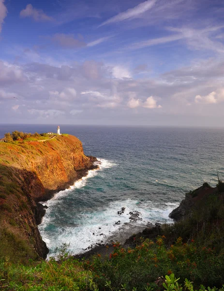 Kauai lighthouse — Stock Photo, Image