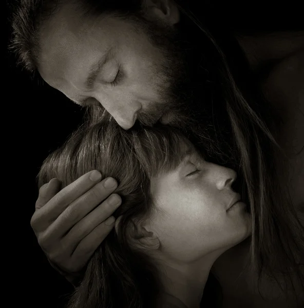 The Lovers Embrace — Stock Photo, Image