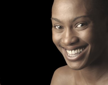 Afro Amerikalı kadın.