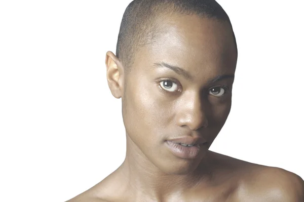 Vacker svart kvinna — Stockfoto