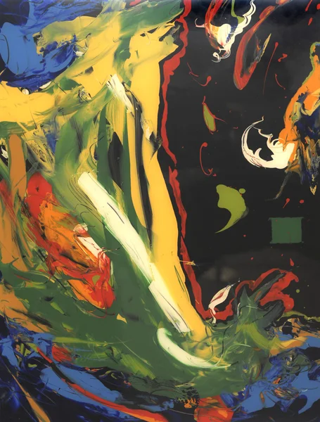 Pintura al óleo abstracta —  Fotos de Stock