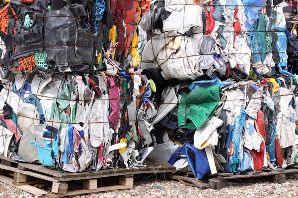 Plastové odpadky — Stock fotografie