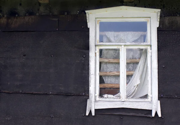 Beyaz pencere çerçevesi — Stok fotoğraf