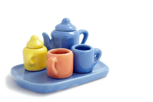 Colorful set of dishes — Stock Photo, Image