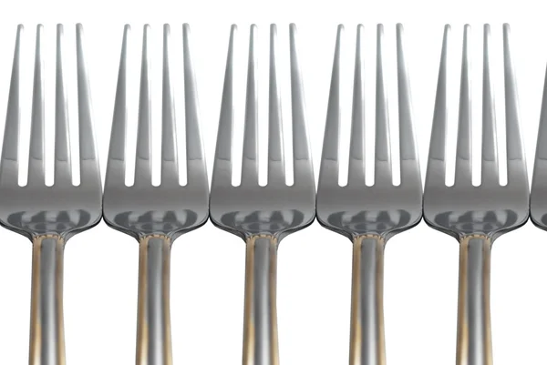 Metal forks — Stock Photo, Image