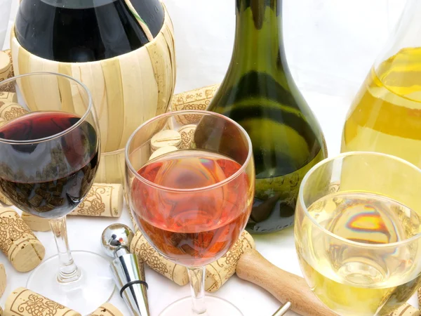 Грецьке вино — стокове фото