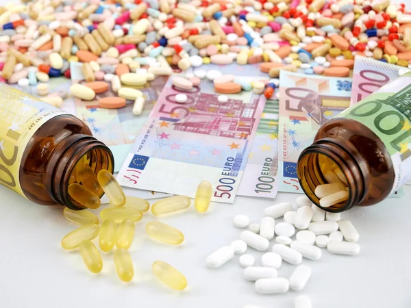 Medicine cost — Stock Photo, Image