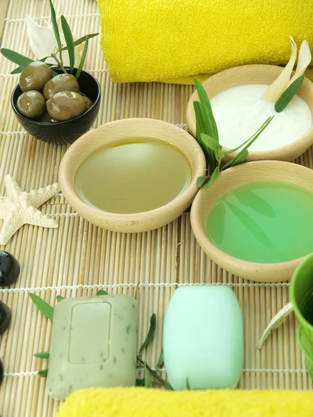 Productos del aceite de oliva —  Fotos de Stock