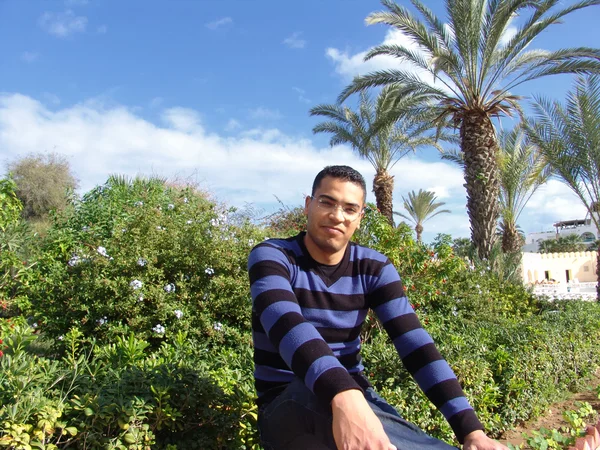 Tunisiska Man Koppla Tunisien Nordafrika — Stockfoto