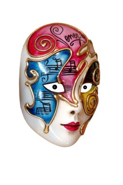 Mask carnival Venice clipart