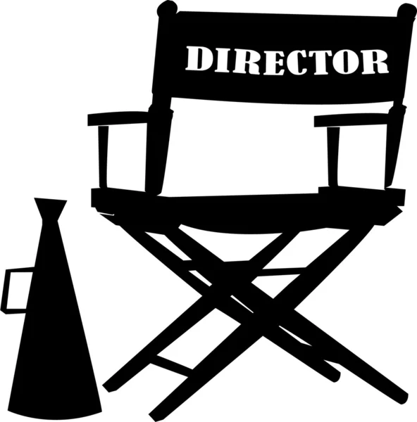 Director's werkplek. — Stockvector