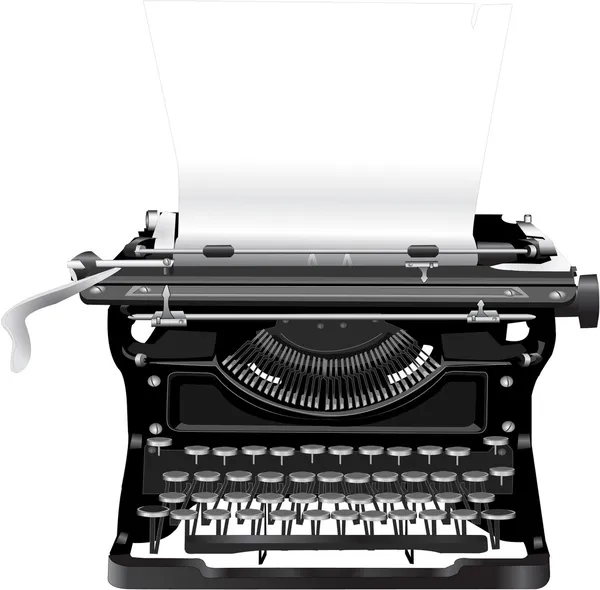 Régi typewriter오래 된 타자기 스톡 벡터