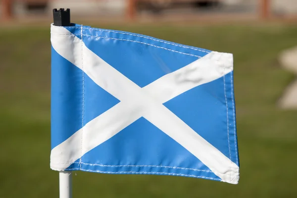St andrew Schotse vlag — Stockfoto