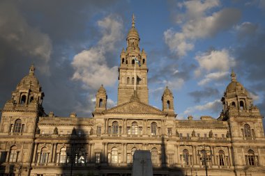 City Chambers in Glasgow clipart