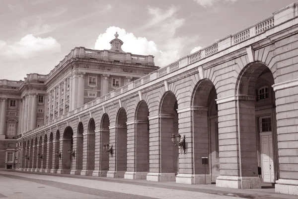 Palazzo Reale, Madrid — Foto Stock