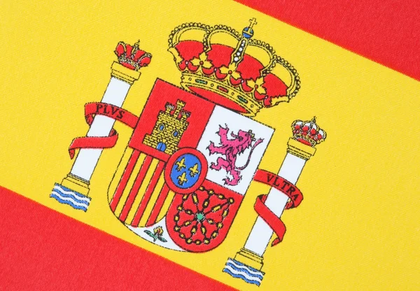 Іспанська прапор — стокове фото